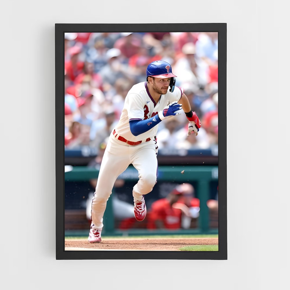 Poster Le Sprint de Brandon – affiche Baseball (vue 2)